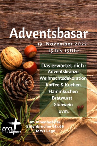 Adventsbasar 19.11.2022